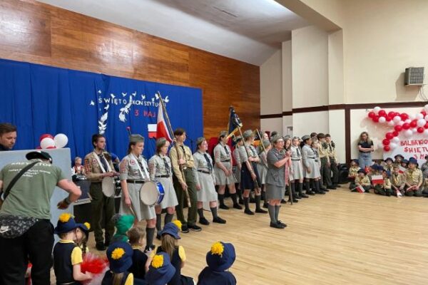 Radośnie i patriotycznie